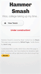 Mobile Screenshot of hammersmash.com